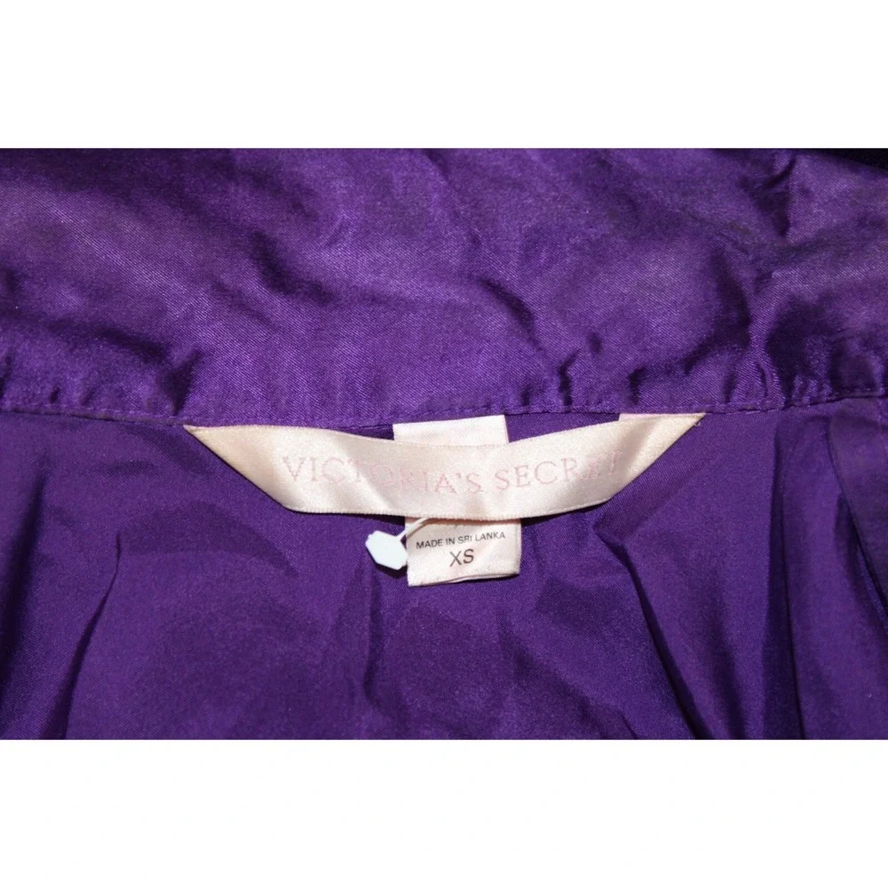 Victoria Secret Long Sleeve Button Up Shirt‎ Pajama Top Size XS